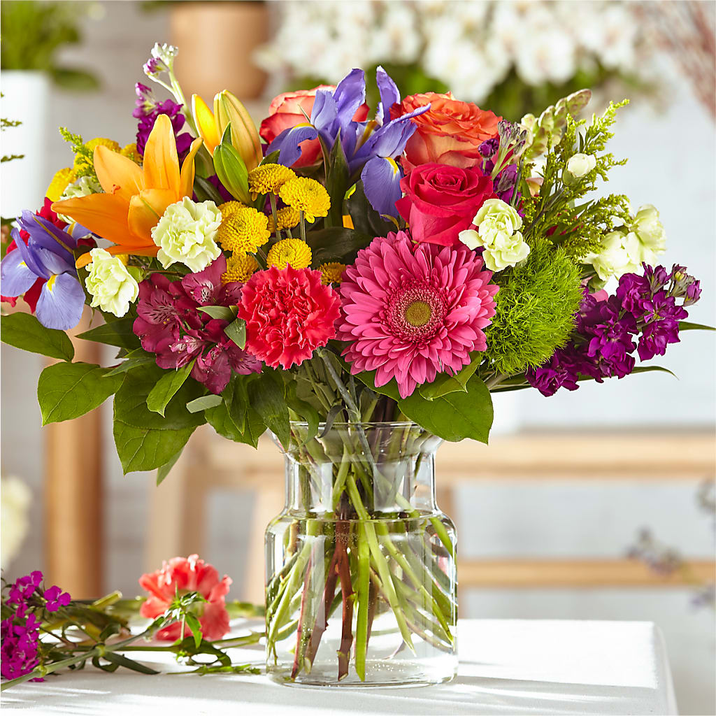 Bold & Bright – A Florist Original – FARFANS FLOWERS & DECORATIONS LLC, Frederick MD