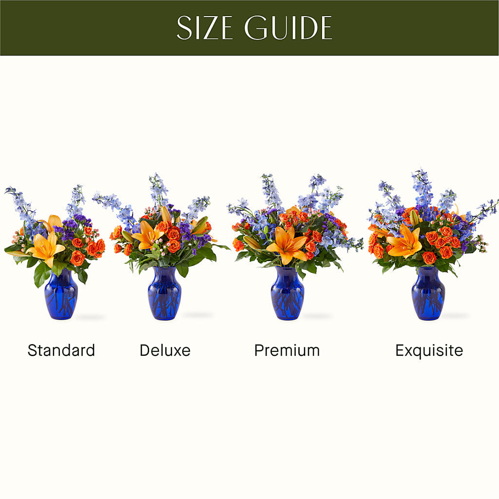 Radiant Citrus Bouquet – FARFANS FLOWERS & DECORATIONS LLC, Frederick MD