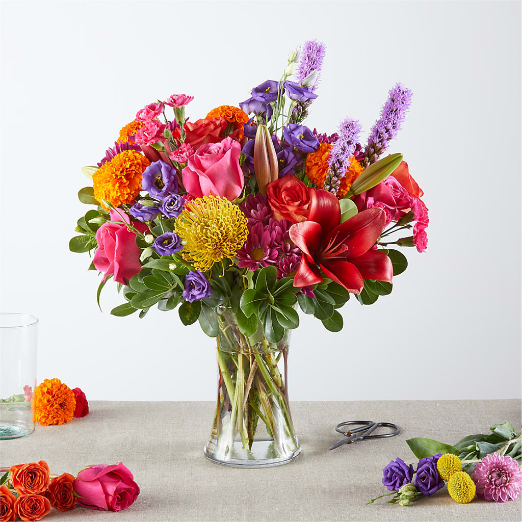 Feast of Color – A Florist Original – FARFANS FLOWERS & DECORATIONS LLC, Frederick MD