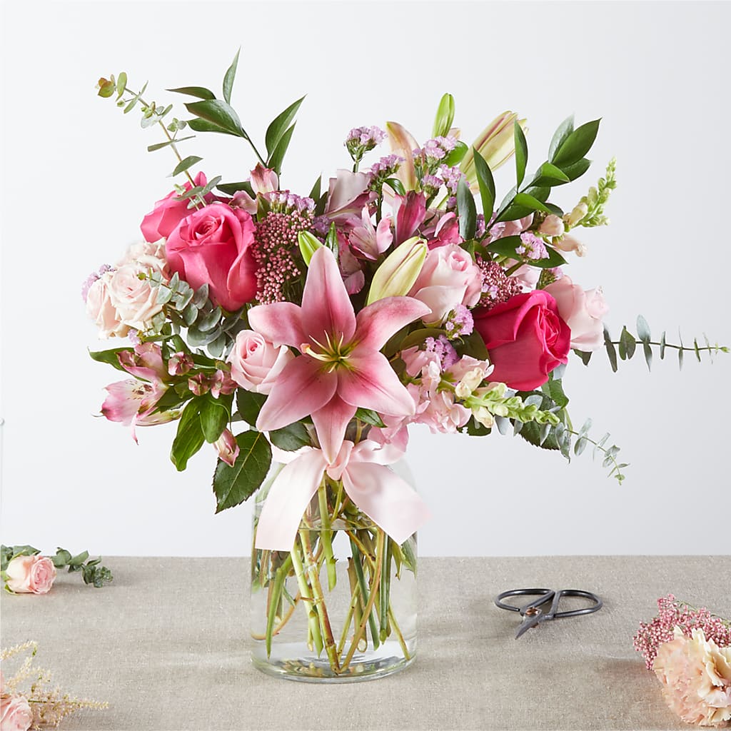 Pink Ribbon - A Florist Original – FARFANS FLOWERS & DECORATIONS LLC, Frederick MD