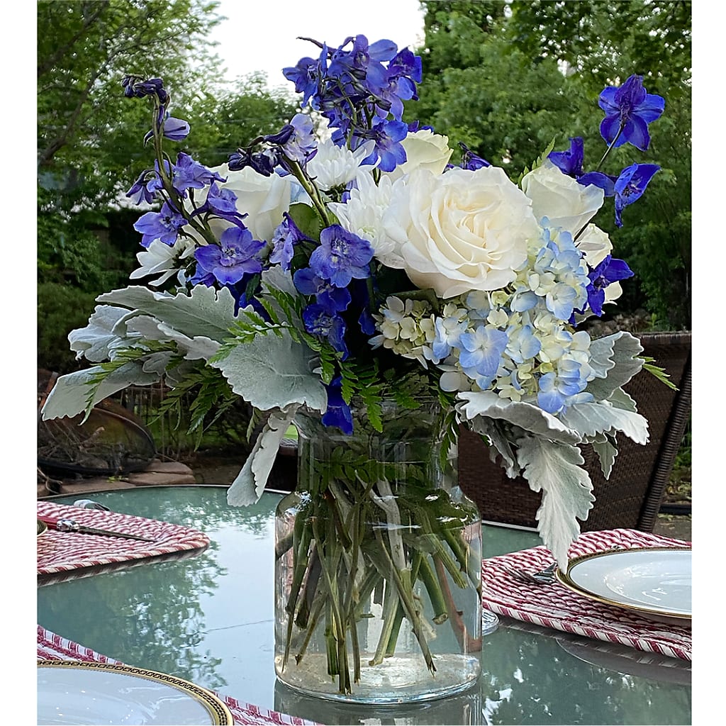Clear Skies Bouquet – FARFANS FLOWERS & DECORATIONS LLC, Frederick MD