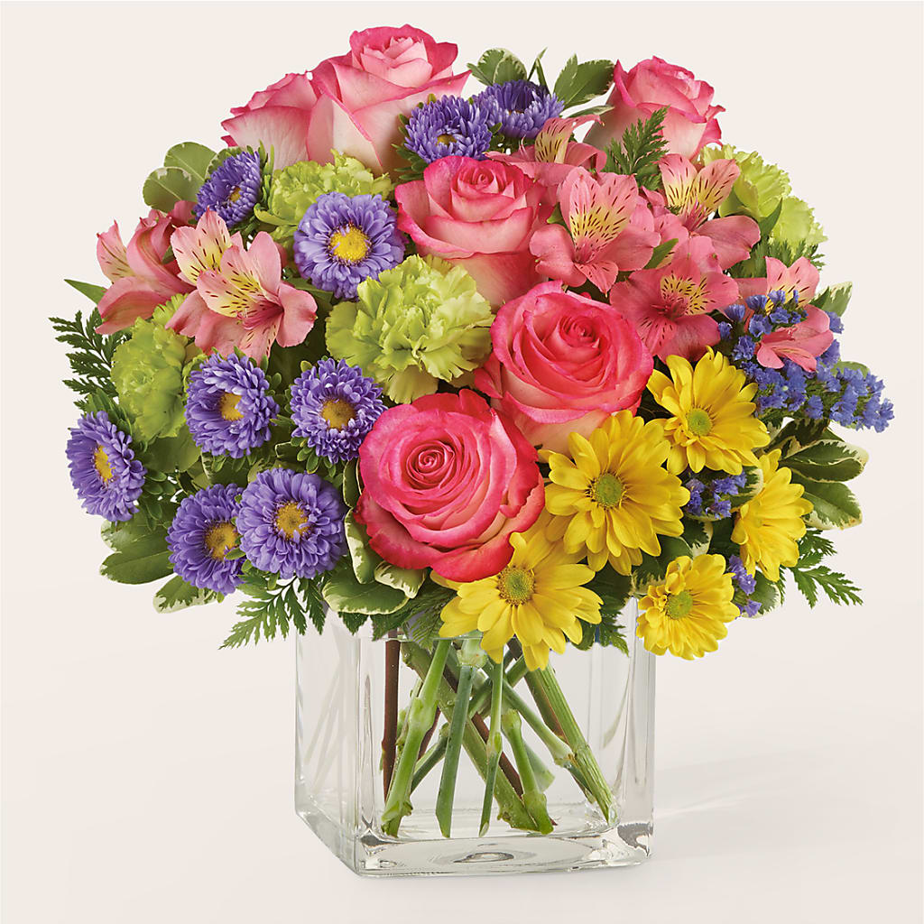 Candy Jar Bouquet – FARFANS FLOWERS & DECORATIONS LLC, Frederick MD