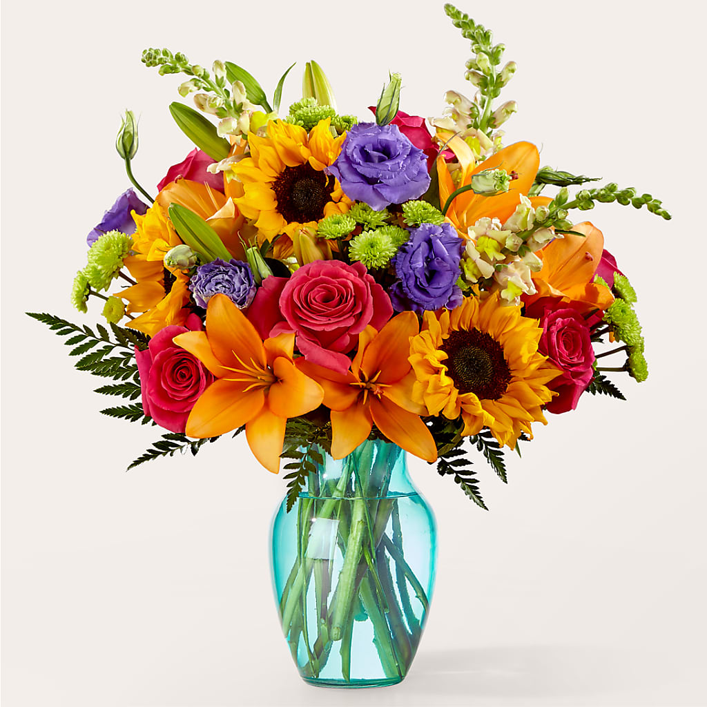 Double Rainbow Bouquet – FARFANS FLOWERS & DECORATIONS LLC, Frederick MD