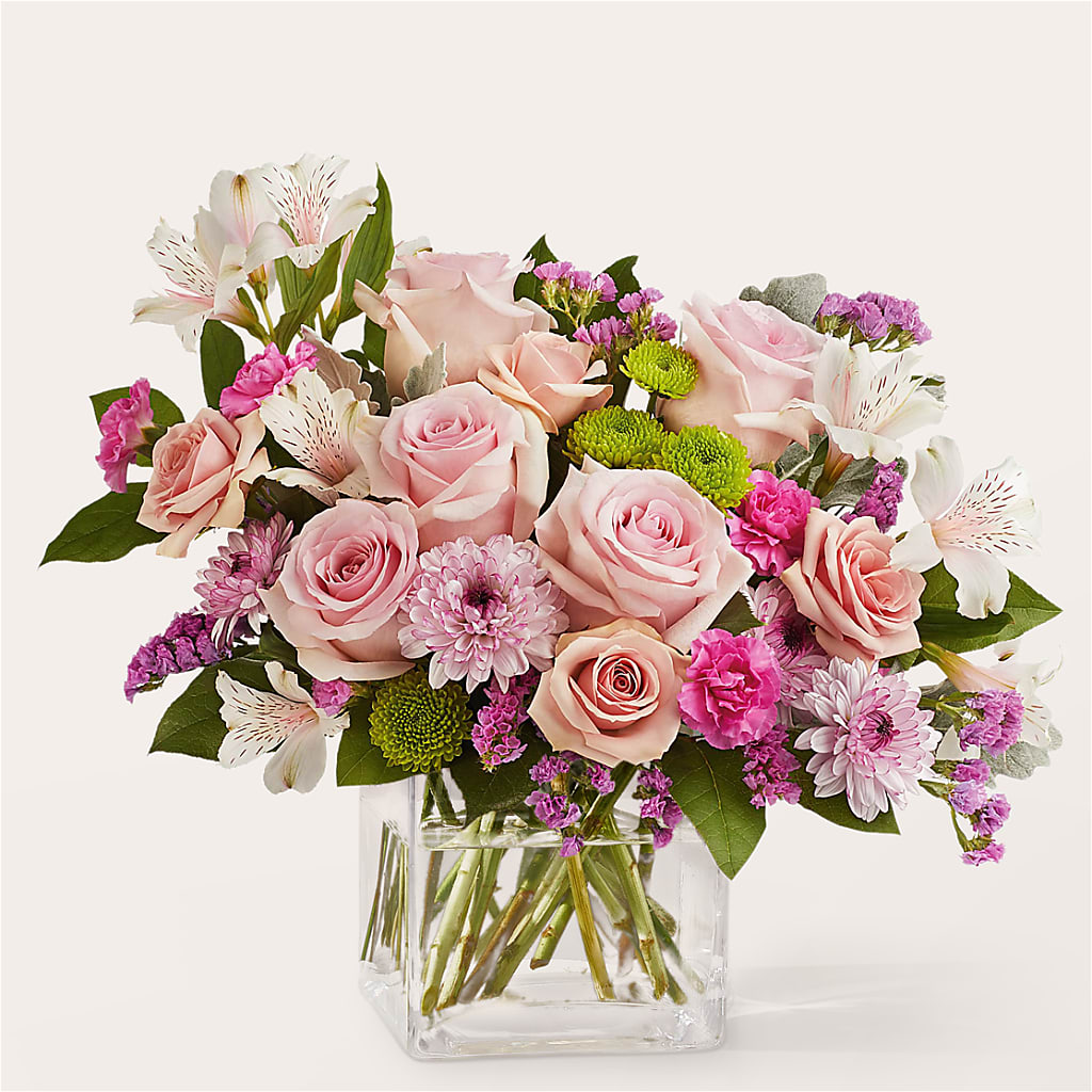 Pink Suede Bouquet – FARFANS FLOWERS & DECORATIONS LLC, Frederick MD