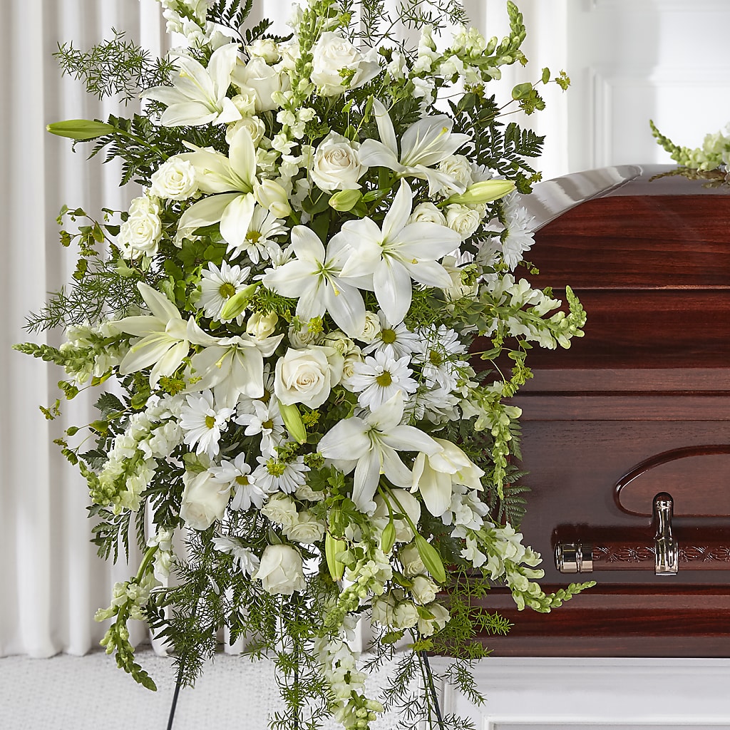Loving Thoughts Standing Spray – FARFANS FLOWERS & DECORATIONS LLC, Frederick MD