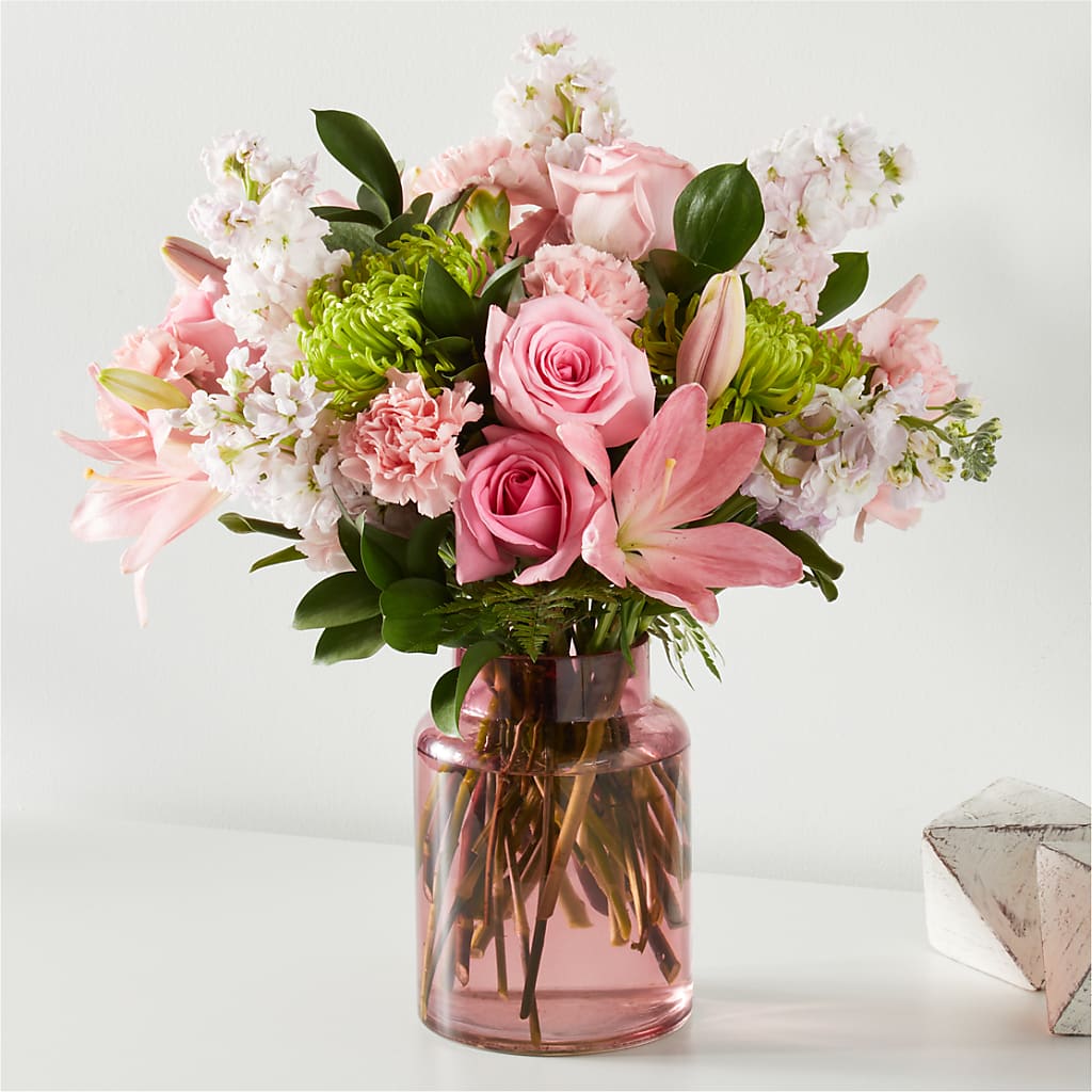 Pretty in Pink Bouquet – FARFANS FLOWERS & DECORATIONS LLC, Frederick MD