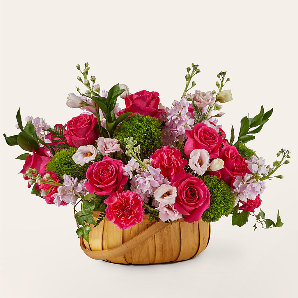 Radiance in Bloom Basket – FARFANS FLOWERS & DECORATIONS LLC, Frederick MD