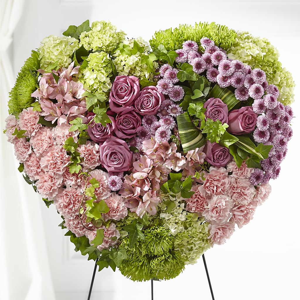 Heartwarming Standing Heart – FARFANS FLOWERS & DECORATIONS LLC, Frederick MD