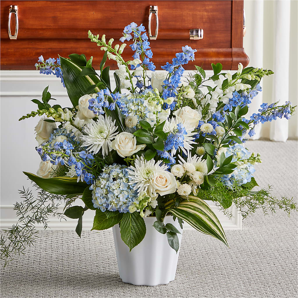 Everlasting Memories Floor Basket – FARFANS FLOWERS & DECORATIONS LLC, Frederick MD