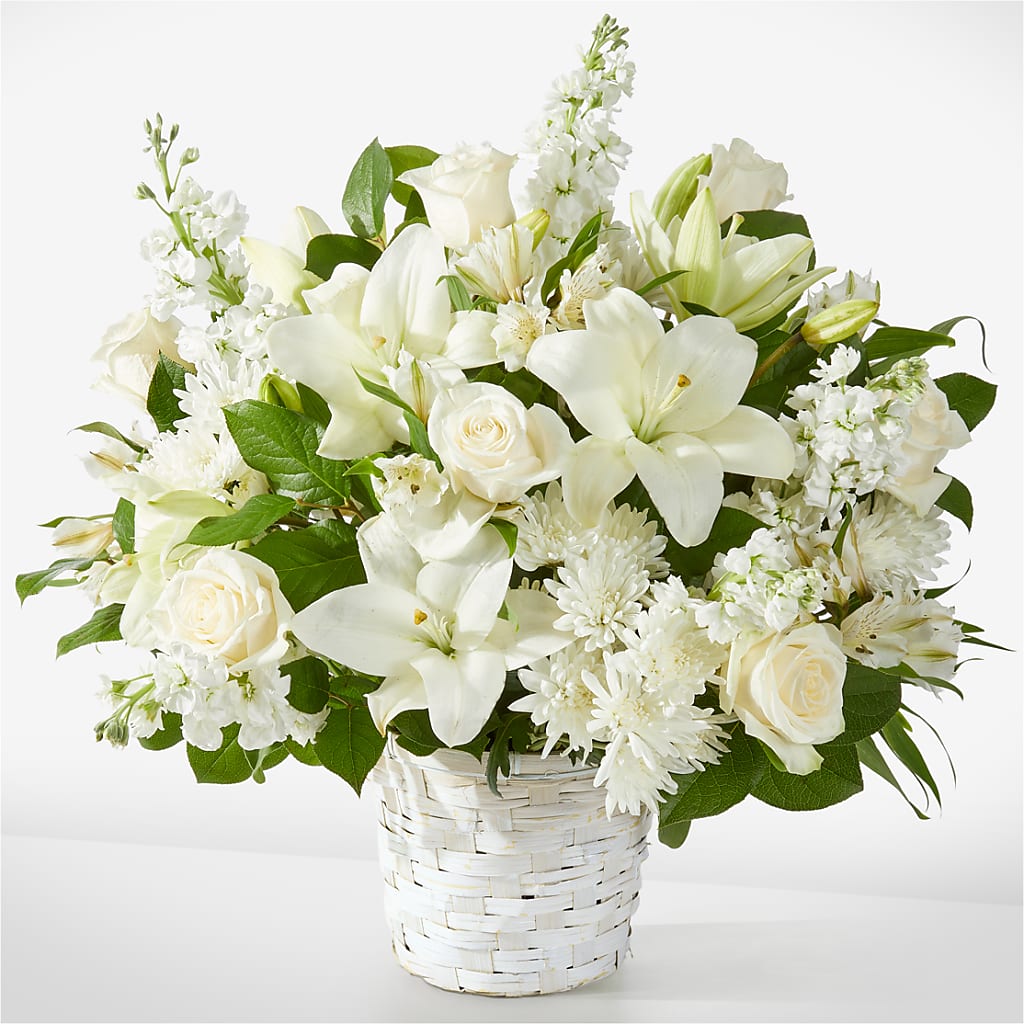 Peaceful Reflections Arrangement – FARFANS FLOWERS & DECORATIONS LLC, Frederick MD