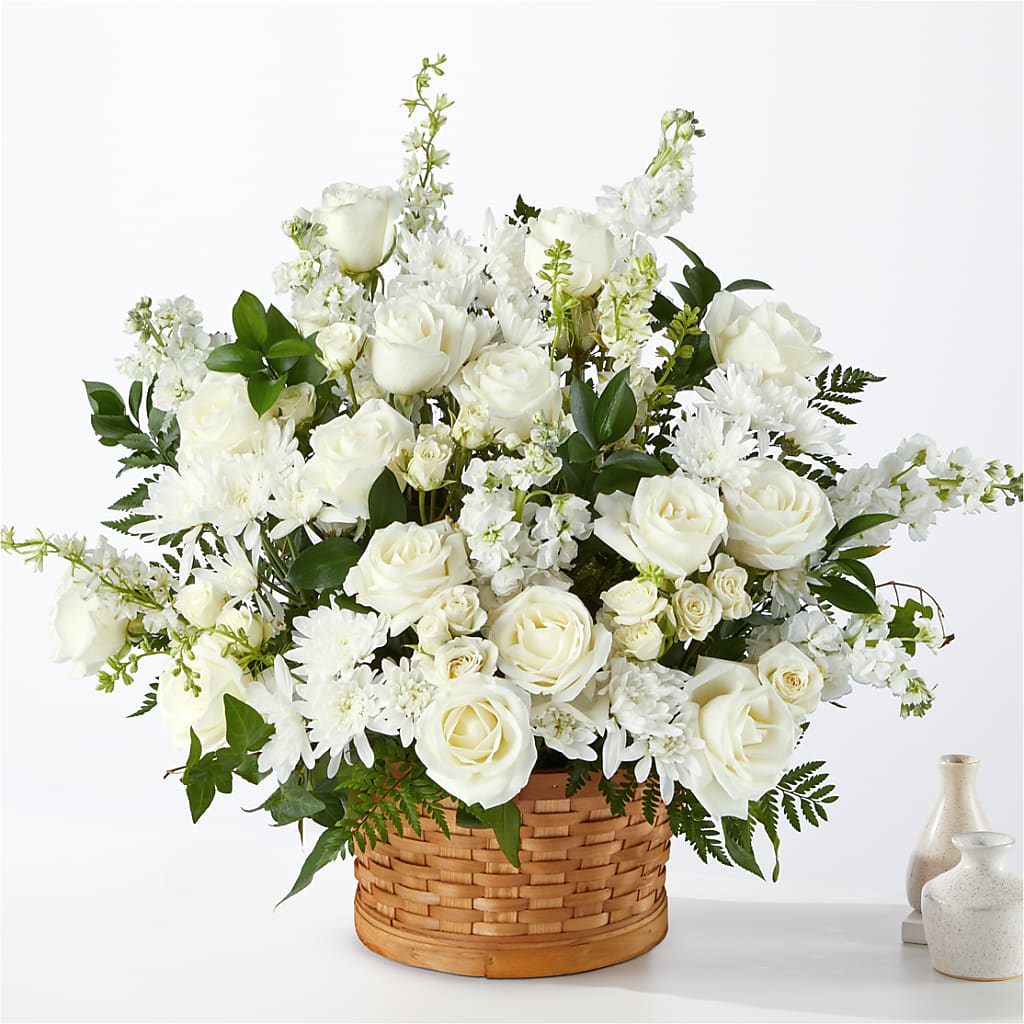 Heartfelt Condolences Arrangement – FARFANS FLOWERS & DECORATIONS LLC, Frederick MD