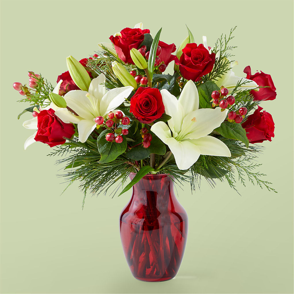Evergreen Delight Bouquet – FARFANS FLOWERS & DECORATIONS LLC, Frederick MD