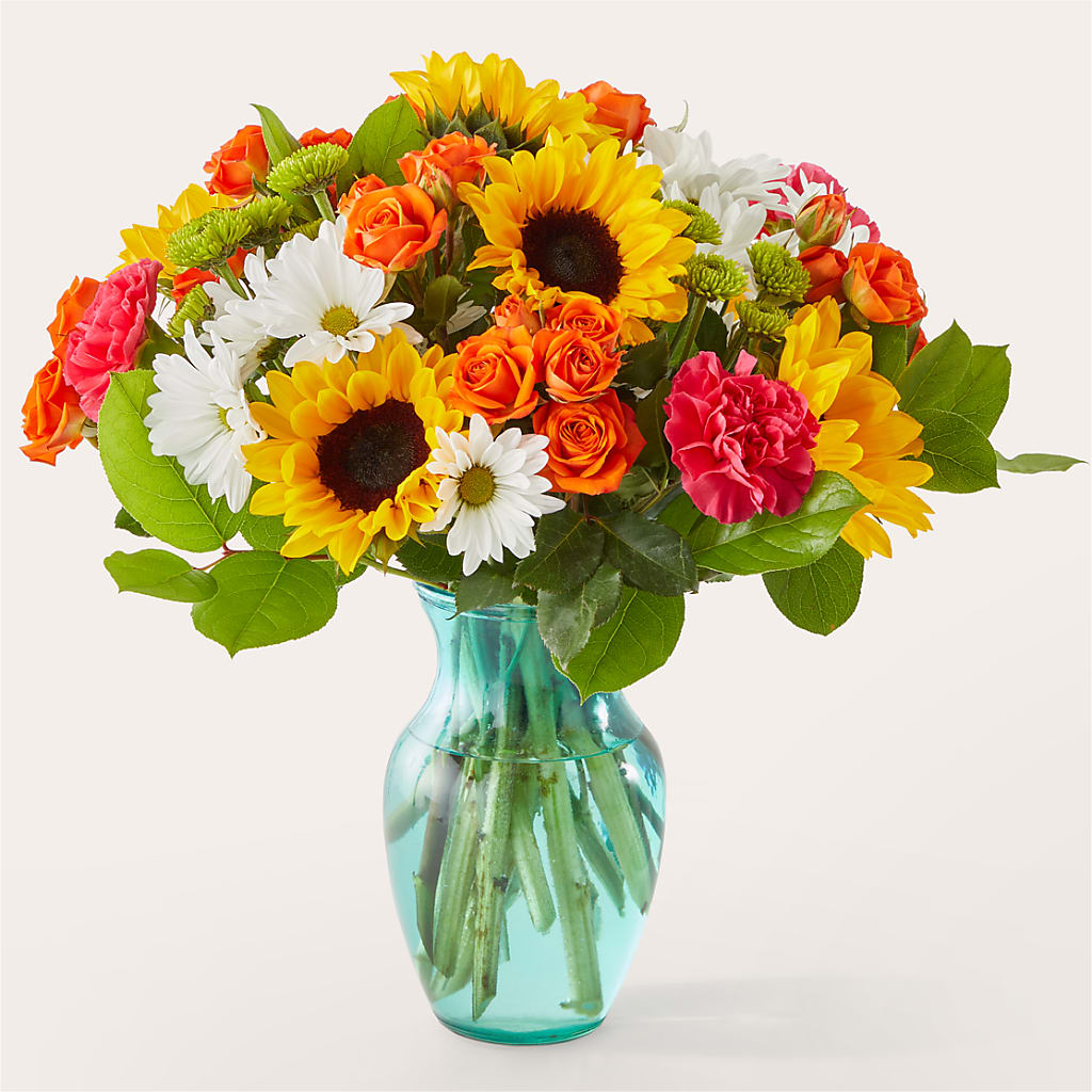 Sun-drenched Blooms Bouquet – FARFANS FLOWERS & DECORATIONS LLC, Frederick MD