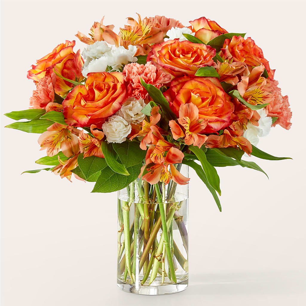 Apricot Glow Bouquet – FARFANS FLOWERS & DECORATIONS LLC, Frederick MD