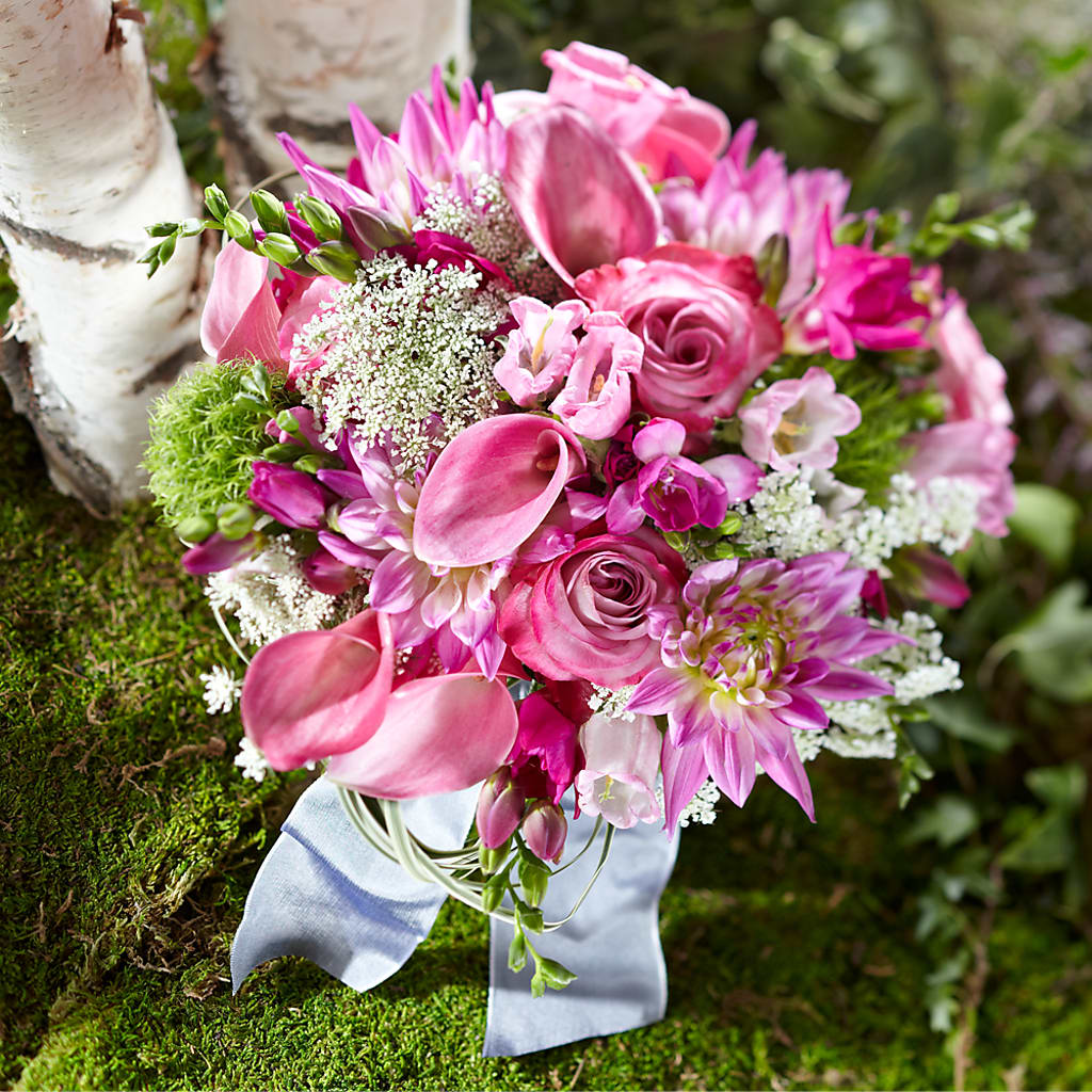 Pink Profusion Bouquet – FARFANS FLOWERS & DECORATIONS LLC, Frederick MD