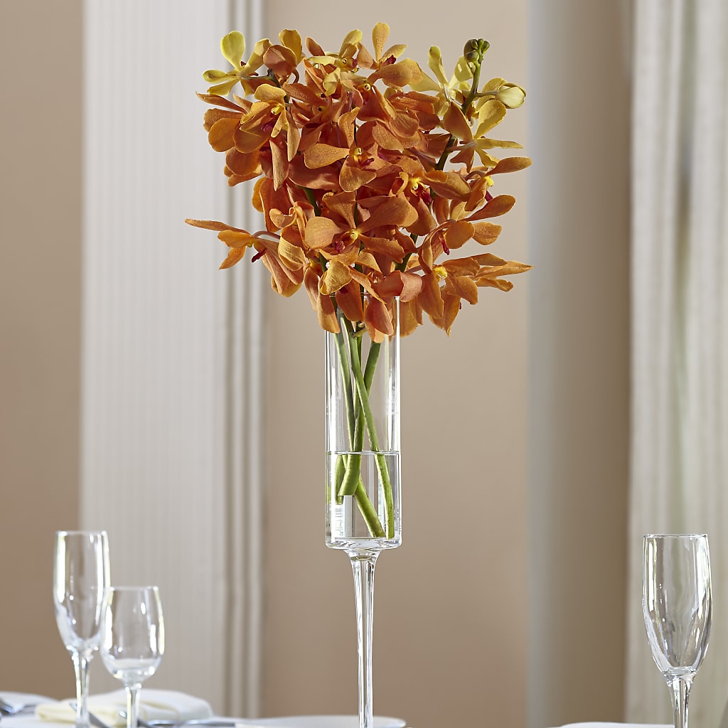 Orange Mokara Bouquet – FARFANS FLOWERS & DECORATIONS LLC, Frederick MD