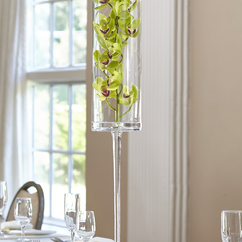 Green Mini Cymbidium Bouquet – FARFANS FLOWERS & DECORATIONS LLC, Frederick MD