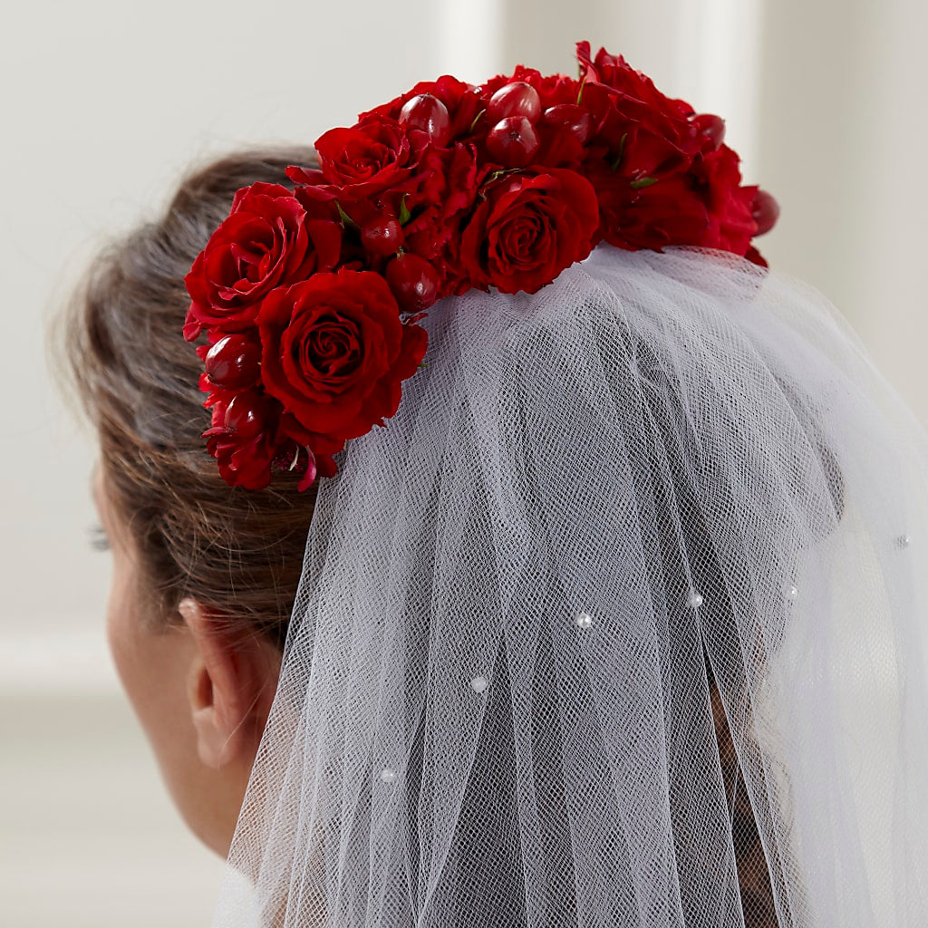 Heart's Happiness Hair Decor – FARFANS FLOWERS & DECORATIONS LLC, Frederick MD