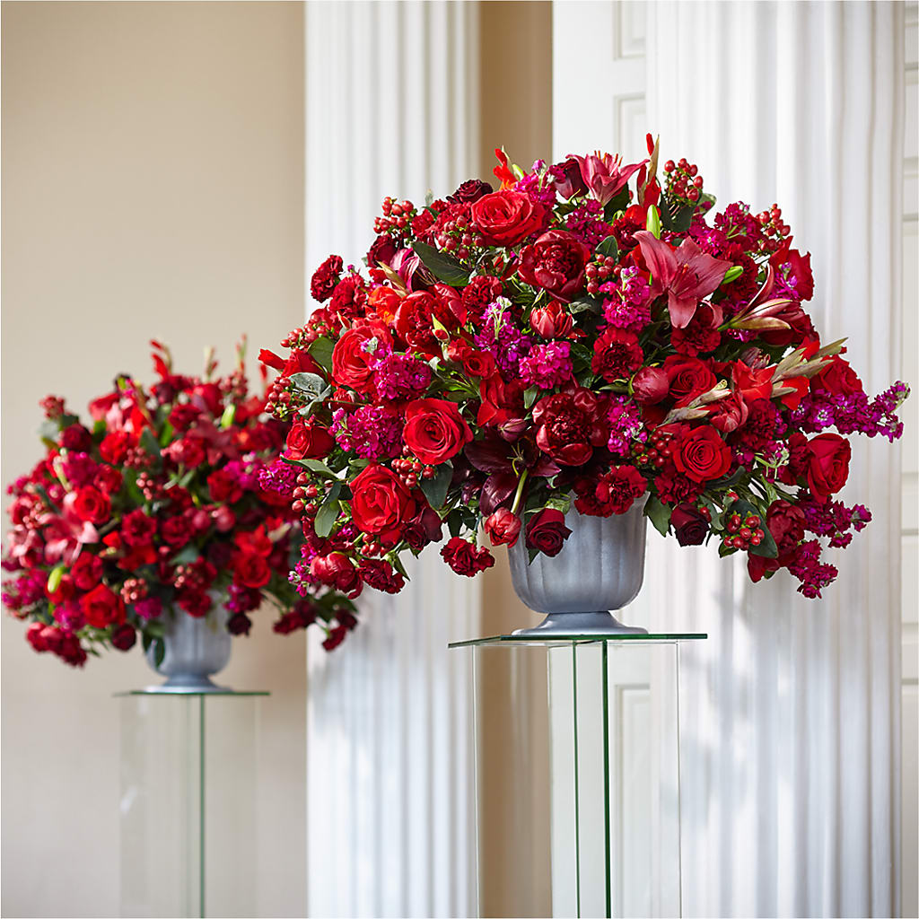 Love & Honor Arrangement – FARFANS FLOWERS & DECORATIONS LLC, Frederick MD