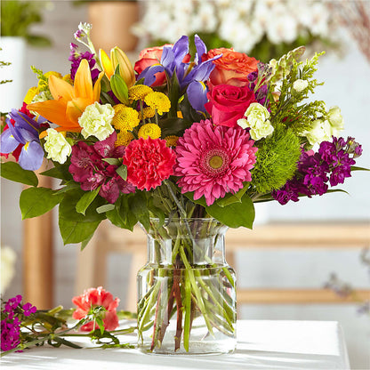 Bold & Bright – A Florist Original – FARFANS FLOWERS & DECORATIONS LLC, Frederick MD
