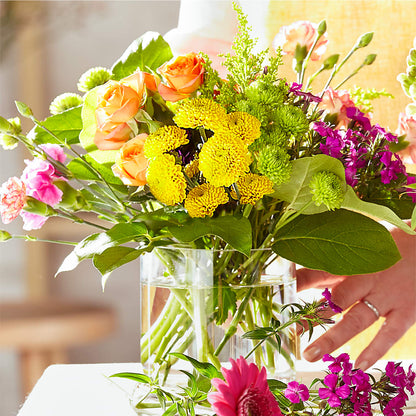 Bold & Bright – A Florist Original – FARFANS FLOWERS & DECORATIONS LLC, Frederick MD