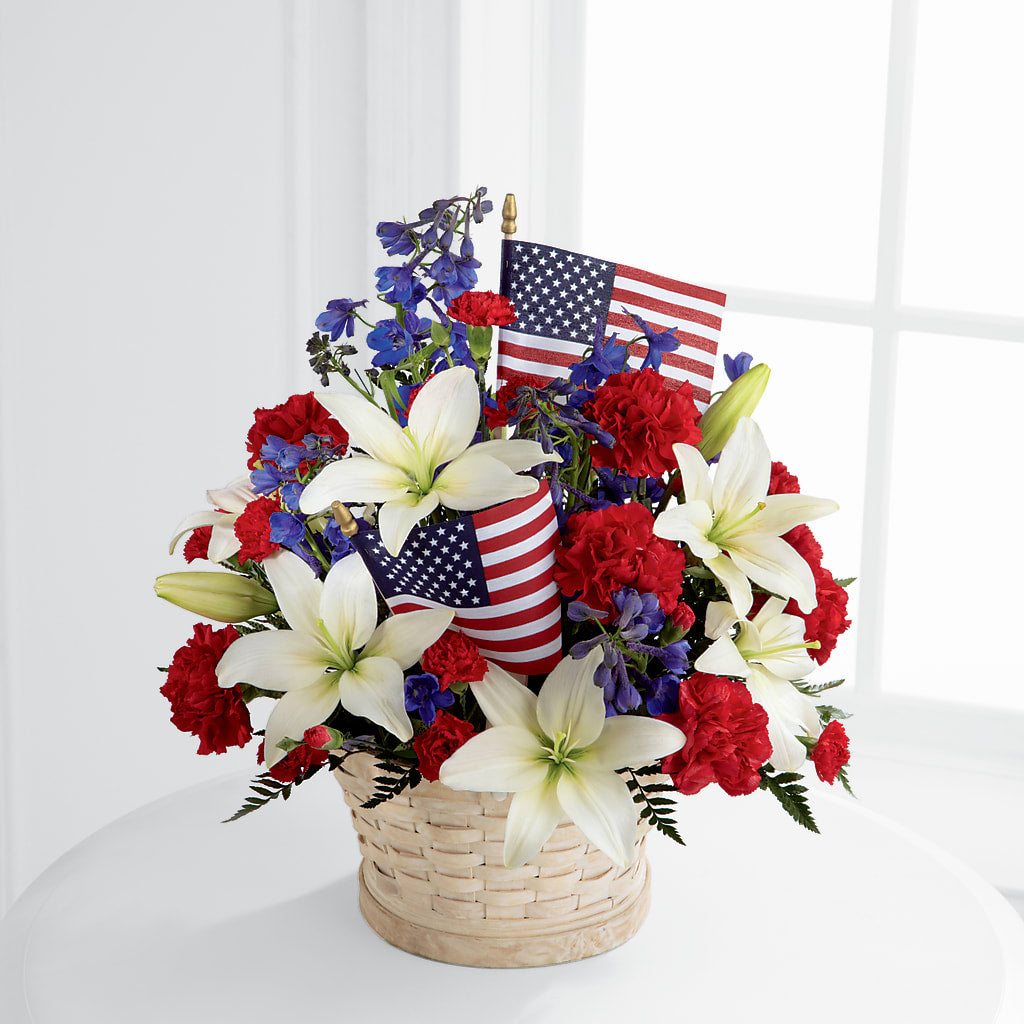 American Glory Bouquet – FARFANS FLOWERS & DECORATIONS LLC, Frederick MD