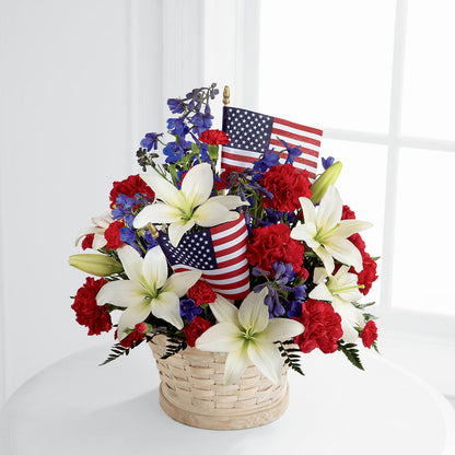 American Glory Bouquet – FARFANS FLOWERS & DECORATIONS LLC, Frederick MD