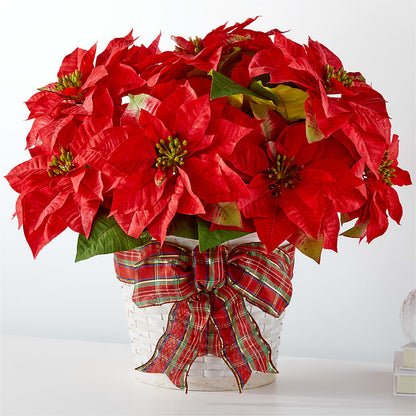 Happiest Holidays Poinsettia – FARFANS FLOWERS & DECORATIONS LLC, Frederick MD