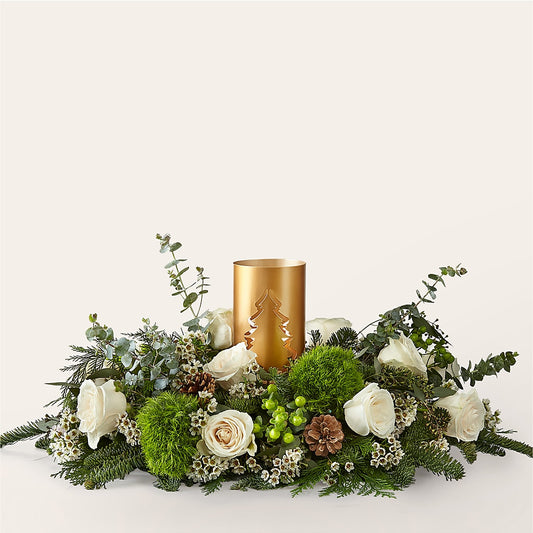 Chestnuts Roasting Centerpiece – FARFANS FLOWERS & DECORATIONS LLC, Frederick MD