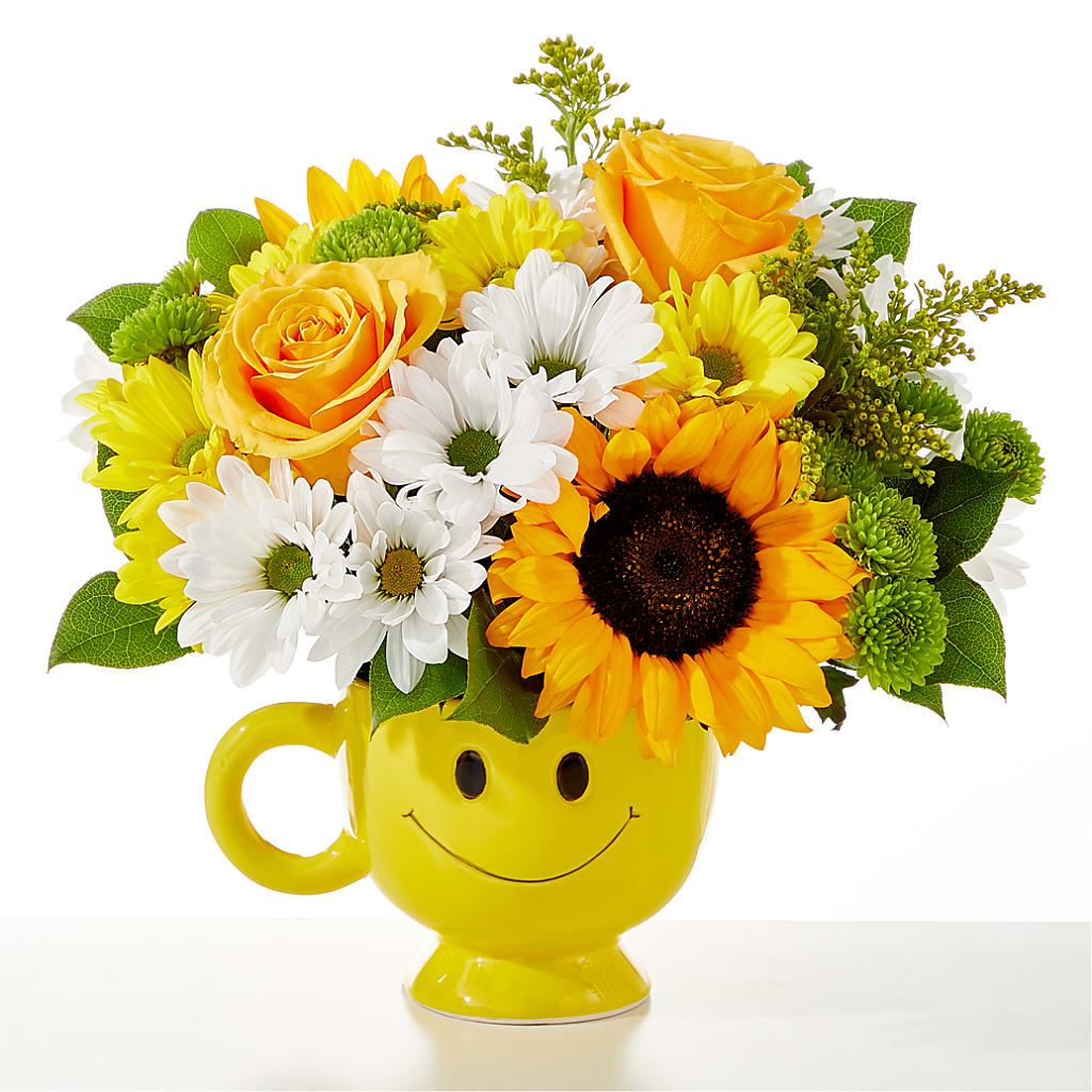 Be Happy Bouquet – FARFANS FLOWERS & DECORATIONS LLC, Frederick MD