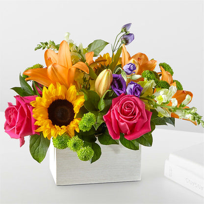 Best Day Box Bouquet – FARFANS FLOWERS & DECORATIONS LLC, Frederick MD