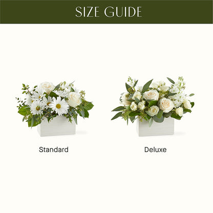 Fresh Linen Box Bouquet – FARFANS FLOWERS & DECORATIONS LLC, Frederick MD