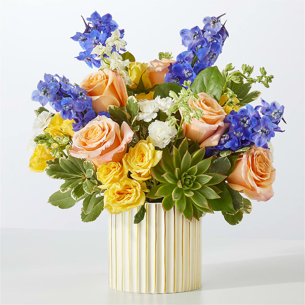 Cobalt Reverie Bouquet – FARFANS FLOWERS & DECORATIONS LLC, Frederick MD