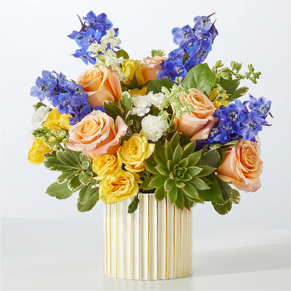 Cobalt Reverie Bouquet – FARFANS FLOWERS & DECORATIONS LLC, Frederick MD