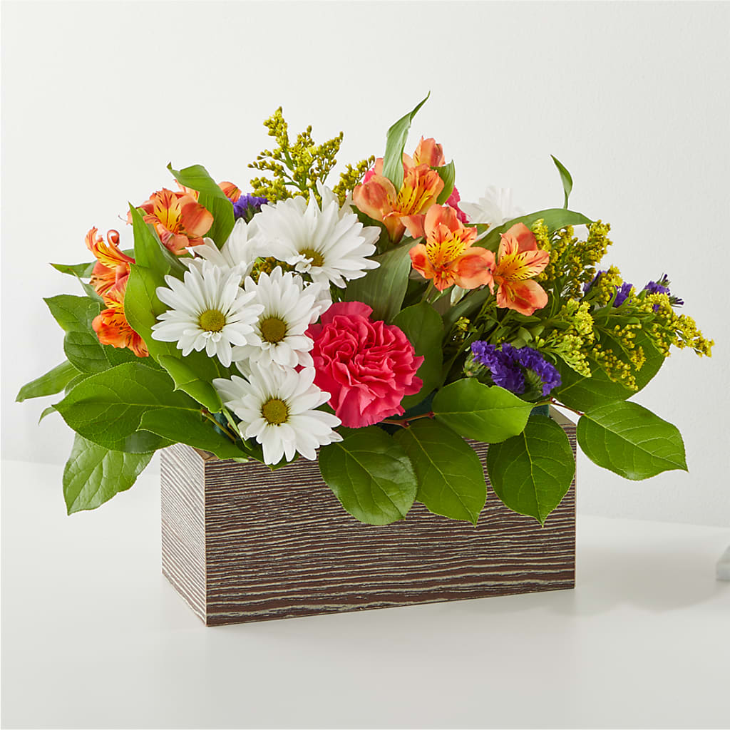 Oopsie Daisy Box Bouquet – FARFANS FLOWERS & DECORATIONS LLC, Frederick MD