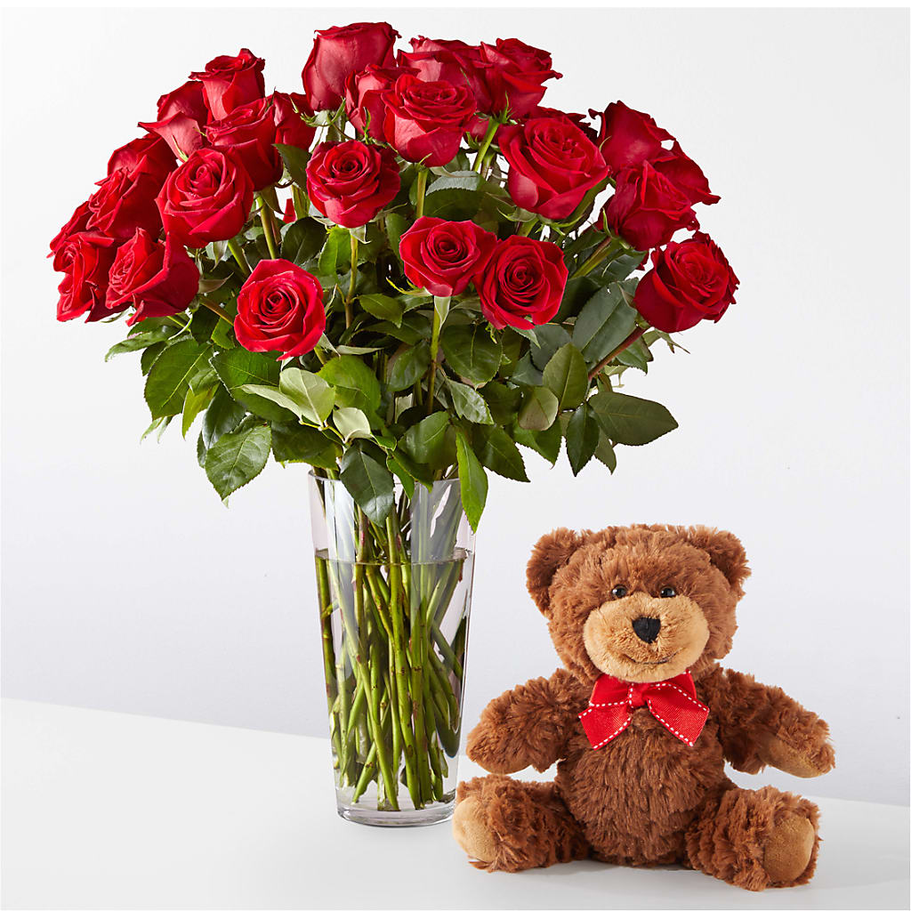 Romantic Long Stem Red Rose Bouquet Bundles – FARFANS FLOWERS & DECORATIONS LLC, Frederick MD