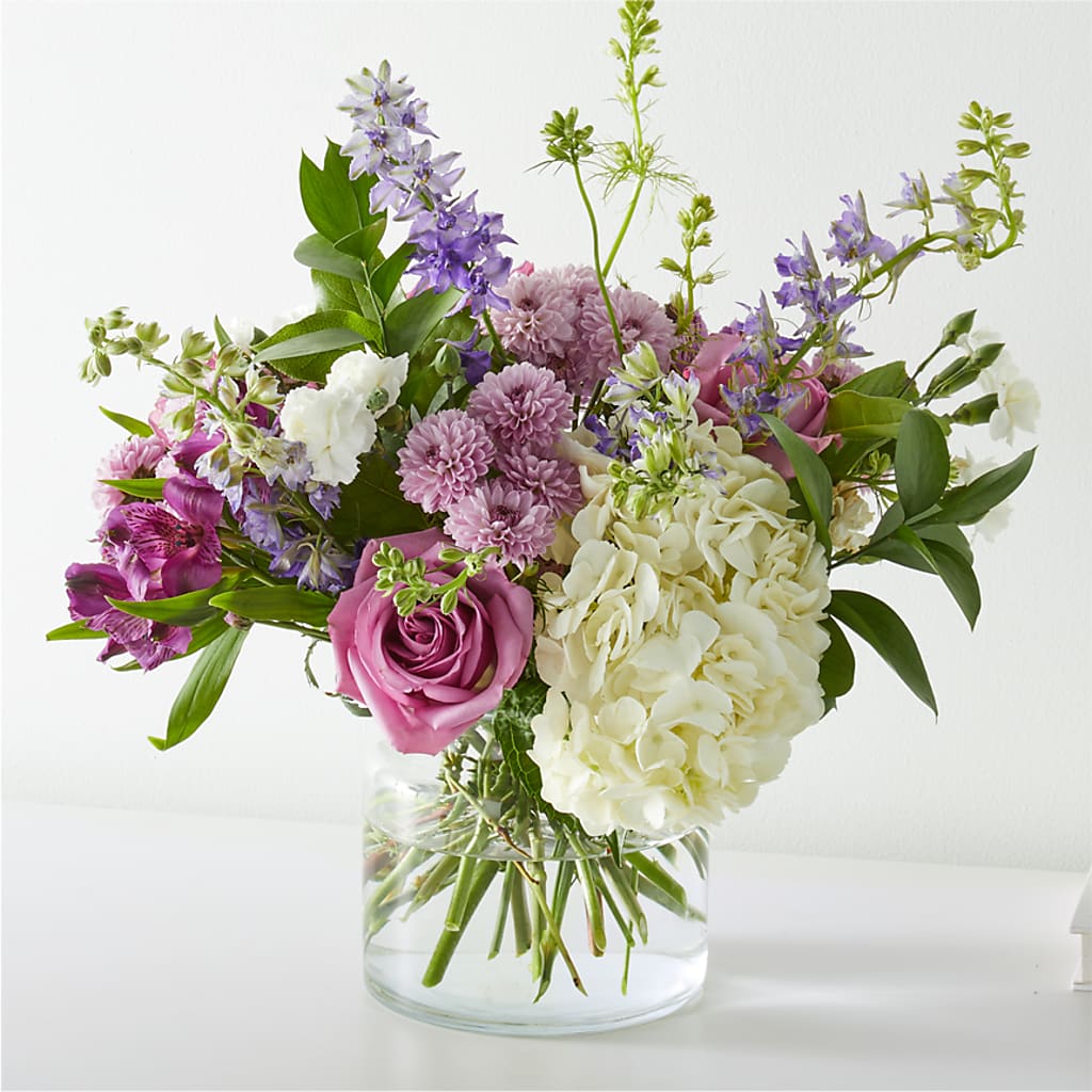 Violet Caress Bouquet – FARFANS FLOWERS & DECORATIONS LLC, Frederick MD