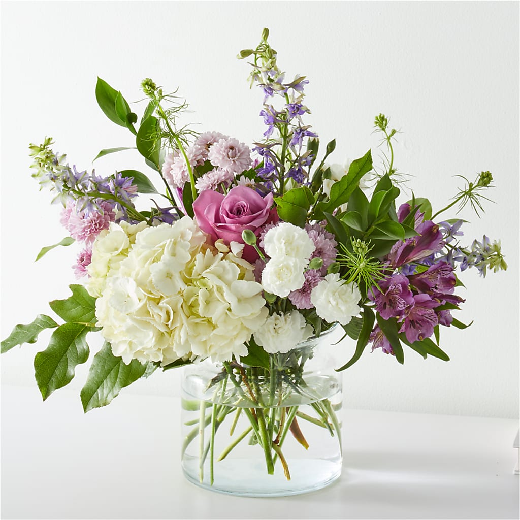 Violet Caress Bouquet – FARFANS FLOWERS & DECORATIONS LLC, Frederick MD