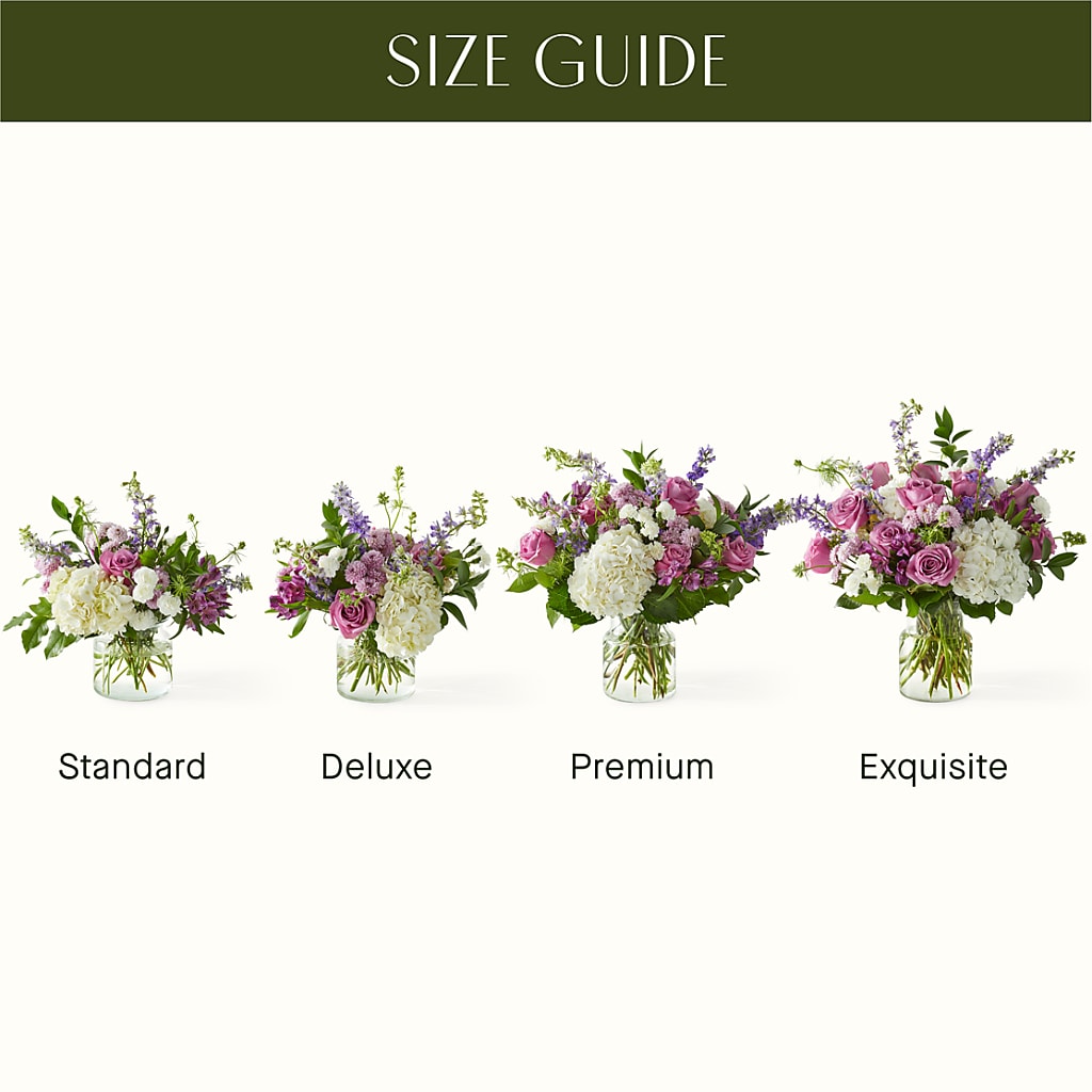 Violet Caress Bouquet – FARFANS FLOWERS & DECORATIONS LLC, Frederick MD