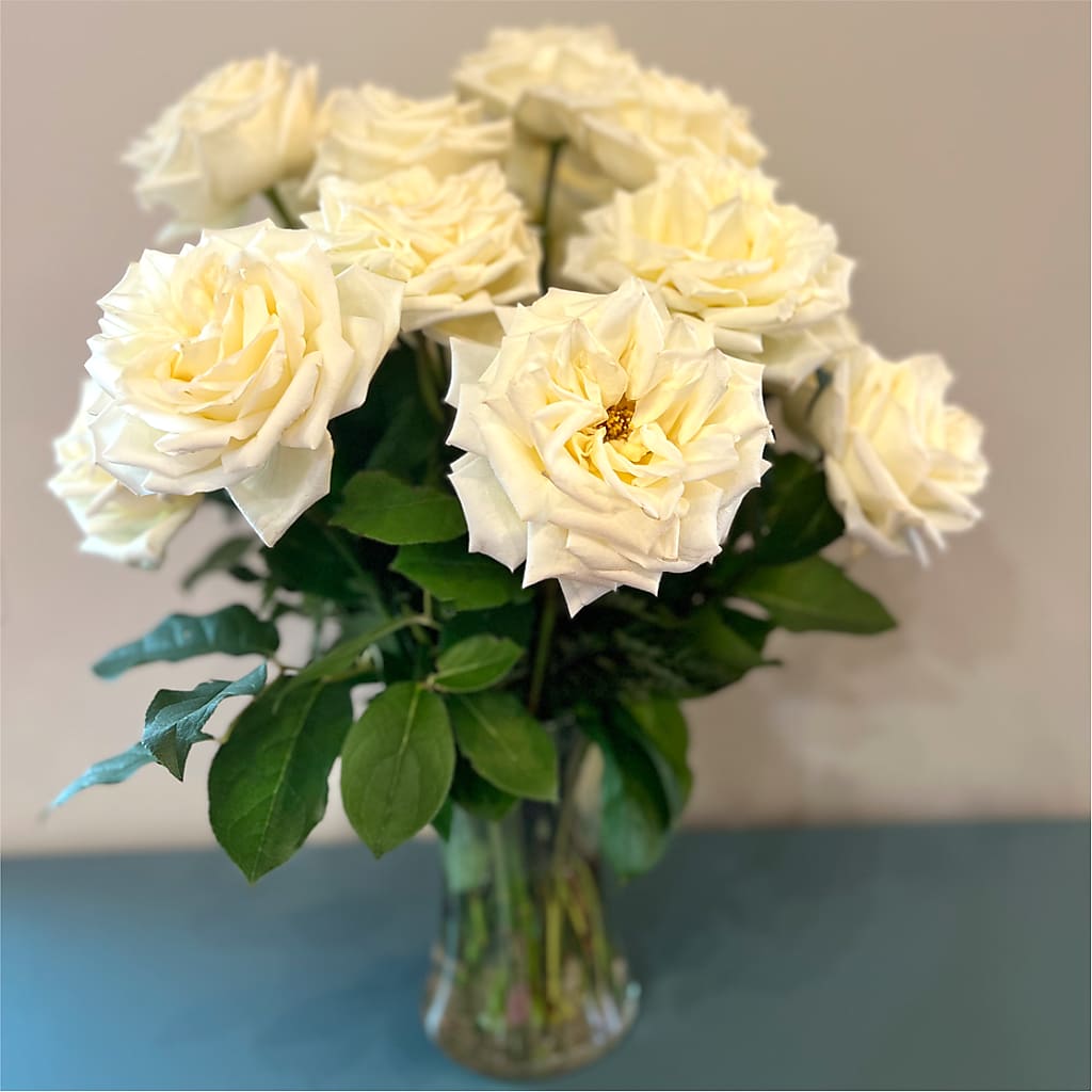 Long Stem Yellow Rose Bouquet – FARFANS FLOWERS & DECORATIONS LLC, Frederick MD
