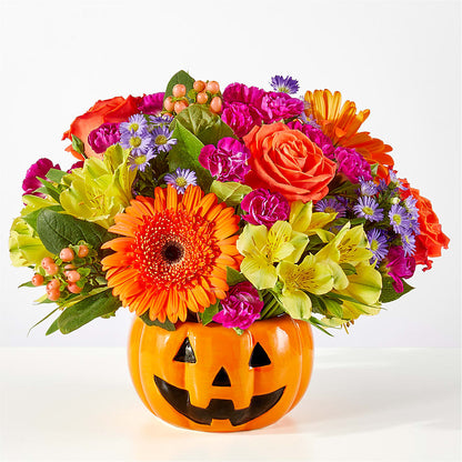 Tricks & Treats Pumpkin – FARFANS FLOWERS & DECORATIONS LLC, Frederick MD