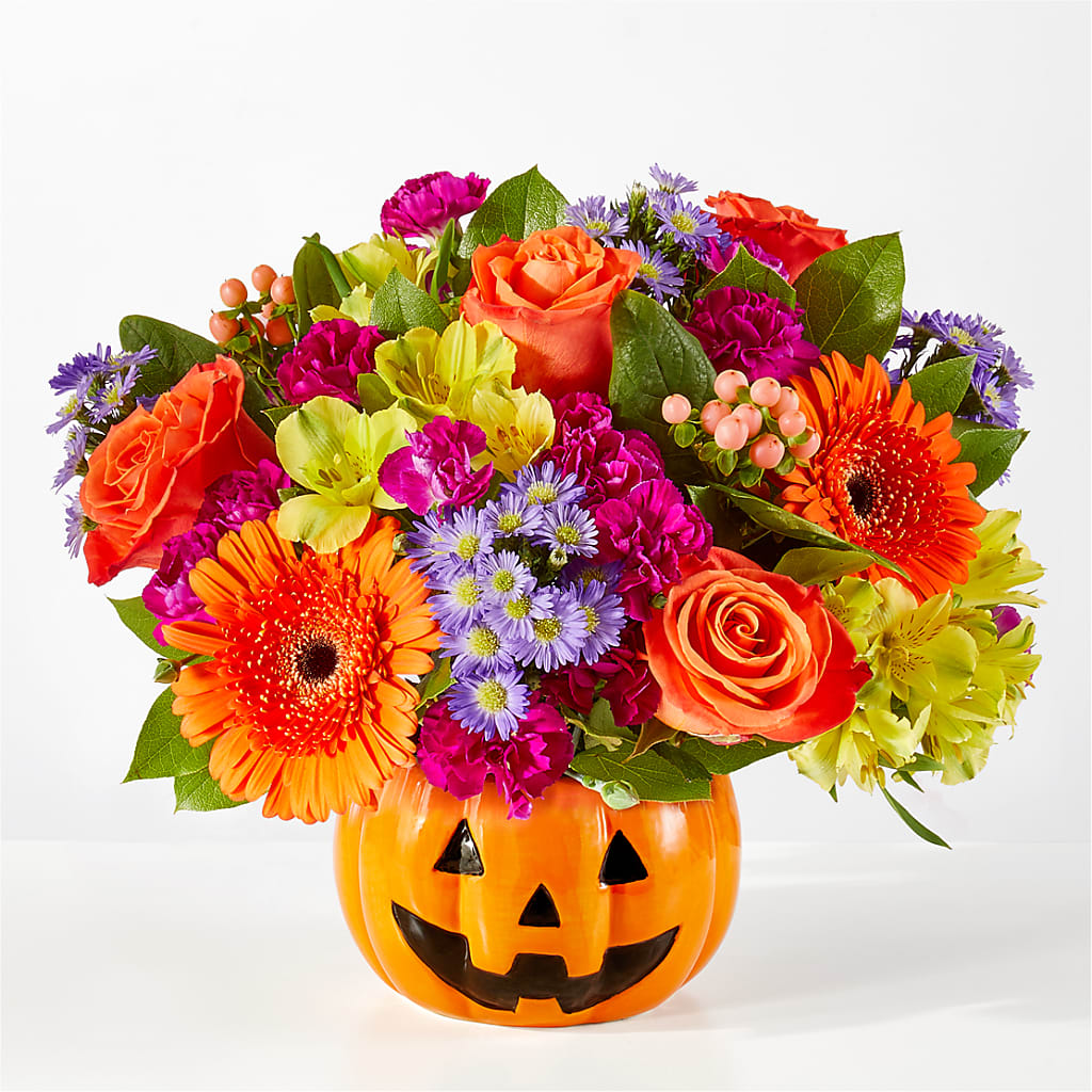 Tricks & Treats Pumpkin – FARFANS FLOWERS & DECORATIONS LLC, Frederick MD