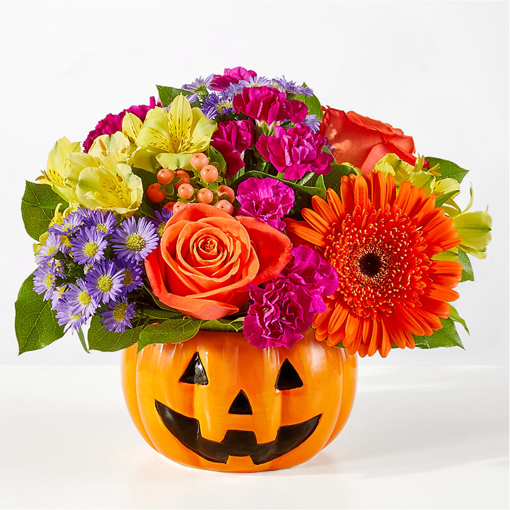 Tricks & Treats Pumpkin – FARFANS FLOWERS & DECORATIONS LLC, Frederick MD