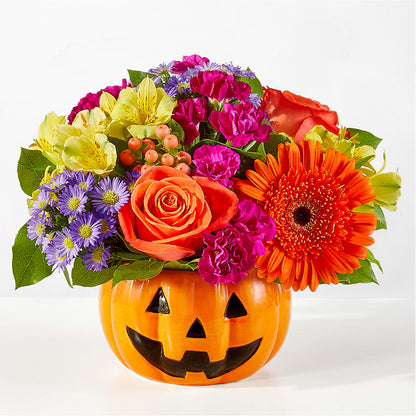 Tricks & Treats Pumpkin – FARFANS FLOWERS & DECORATIONS LLC, Frederick MD