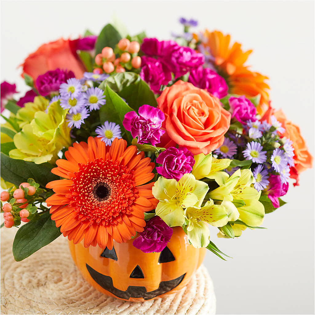 Tricks & Treats Pumpkin – FARFANS FLOWERS & DECORATIONS LLC, Frederick MD