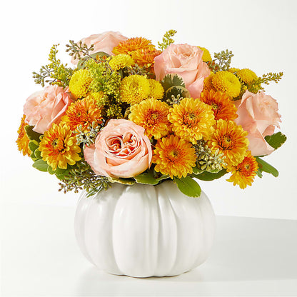 Peachy Pumpkin – FARFANS FLOWERS & DECORATIONS LLC, Frederick MD