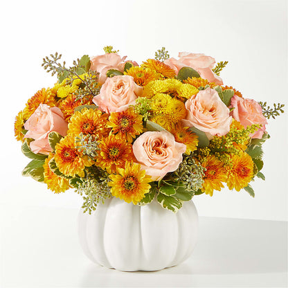 Peachy Pumpkin – FARFANS FLOWERS & DECORATIONS LLC, Frederick MD