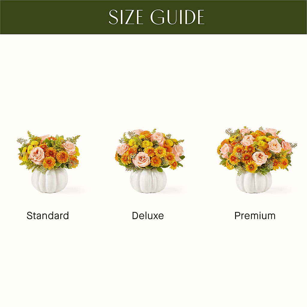Peachy Pumpkin – FARFANS FLOWERS & DECORATIONS LLC, Frederick MD