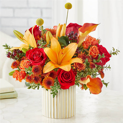 Scarlet Skies Bouquet – FARFANS FLOWERS & DECORATIONS LLC, Frederick MD