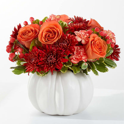 Autumn Air Pumpkin Bouquet – FARFANS FLOWERS & DECORATIONS LLC, Frederick MD